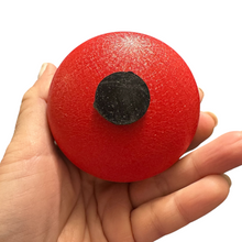 Load image into Gallery viewer, mini-steel-rain-drum-3-inch-percussion-instrument-with-mallet-red