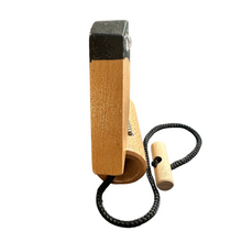 Load image into Gallery viewer, handmade-wooden-woodpecker-doorbell-spring-action-door-knocker