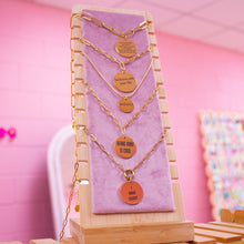 Load image into Gallery viewer, "I Rage Easily" Engraved Necklace