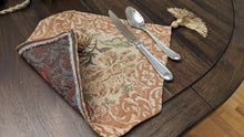 Load image into Gallery viewer, DaDa Bedding Set of 4-Pieces Nature Garden Floral Roses Tapestry Table Dining Cloth Runner Set - 13" x 17" (10072)