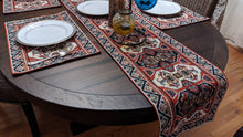 Load image into Gallery viewer, DaDalogy Elegant Majestic Kilim Red Persian Rug Ornate Floral Woven Tapestry Table Runner (18195)