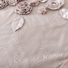 Load image into Gallery viewer, Tache Satin Floral Lace Ruffle Crème Beige Sweet Victorian Luxurious Comforter Set (MZ002C)