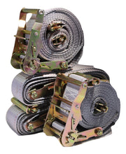 Load image into Gallery viewer, 2"x 16 Ft Logistic Van Ratchet E-Track Straps w/ Spring E Fittings | 4 PACK