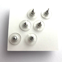 Load image into Gallery viewer, Spring Sherbert | 8mm Vintage Lucite Triple Stud Earrings Set