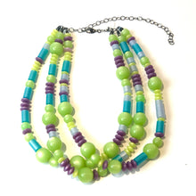 Load image into Gallery viewer, Space Age Mix Moonglow Morgan Necklace
