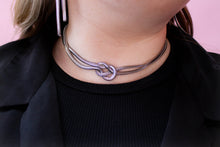 Load image into Gallery viewer, Titanium Knot-So-Basic Necklace