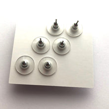 Load image into Gallery viewer, Sunset Mist Stud Earring Set | 8mm Vintage Lucite Triple Studs Set