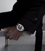 Load image into Gallery viewer, Chronograph 001: Steel/Black