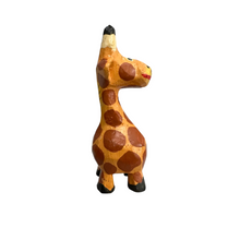 Load image into Gallery viewer, Mini Wooden Giraffe Figurine