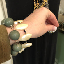 Load image into Gallery viewer, Pearl White Marquis Stations Bracelet