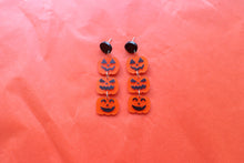 Load image into Gallery viewer, "You're the Pick of the Patch" Pumpkin Earrings
