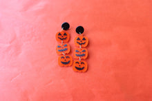 Load image into Gallery viewer, "You're the Pick of the Patch" Pumpkin Earrings