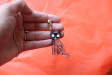 Load image into Gallery viewer, "Bone to be Wild" Cat Earrings