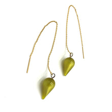 Load image into Gallery viewer, Moonglow Spike Threader Earrings