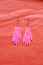 Load image into Gallery viewer, Glow-In-The-Dark Lazy Bones Earrings