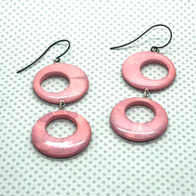Load image into Gallery viewer, Dark Rose Marcia Earrings