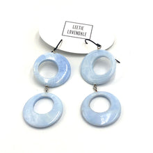 Load image into Gallery viewer, Frozen Blue Marcia Earrings