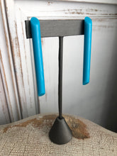 Load image into Gallery viewer, Turquoise Skinny Couture Stick Stud Earrings