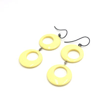 Load image into Gallery viewer, Butter Yellow Marcia Earrings