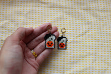 Load image into Gallery viewer, Unique Beaded Halloween Earrings