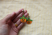 Load image into Gallery viewer, Unique Beaded Halloween Earrings