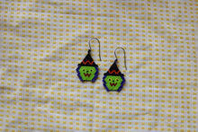 Load image into Gallery viewer, Unique Beaded Halloween Earrings