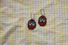 Load image into Gallery viewer, Unique Beaded Halloween Earrings