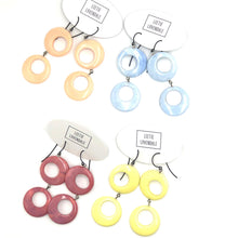 Load image into Gallery viewer, Dark Rose Marcia Earrings