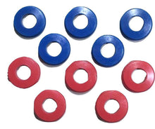 Load image into Gallery viewer, Polyurethane Gladhand Seals 5 Red &amp; 5 Blue 10 Pack | UGS5RB
