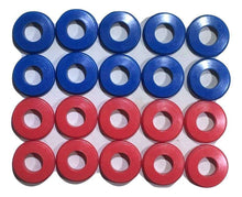 Load image into Gallery viewer, Polyurethane Gladhand Seals 10 Red &amp; 10 Blue 20 Pack | UGS10RB