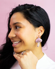 Load image into Gallery viewer, Garden Mushroom Earrings