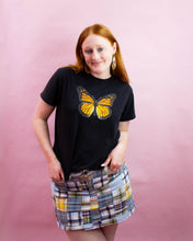 Load image into Gallery viewer, Butterfly Wing Acrylic Statement Earrings