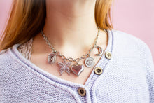 Load image into Gallery viewer, Earth &amp; Sky Titanium Charm Necklace