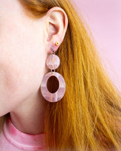 Load image into Gallery viewer, Retro Acrylic Plaid Earrings