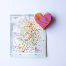 Load image into Gallery viewer, Wooden Heart Magnets
