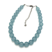 Load image into Gallery viewer, Teal Frosted Marco Necklace