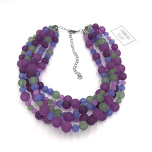 Load image into Gallery viewer, Frosted Jewels Sylvie Beaded Necklace