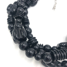 Load image into Gallery viewer, Black Mixed Morgan Necklace