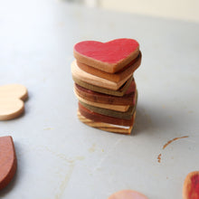 Load image into Gallery viewer, Thin Wooden Hearts