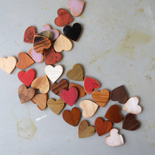 Load image into Gallery viewer, Thin Wooden Hearts