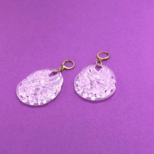 Load image into Gallery viewer, White Opal Paisley Teardrop Earrings