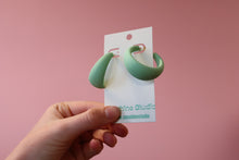 Load image into Gallery viewer, Colorful Matte Hoops