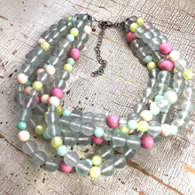 Load image into Gallery viewer, Candy Store Floor Frosted Sylvie Statement Necklace
