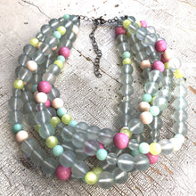 Load image into Gallery viewer, Candy Store Floor Frosted Sylvie Statement Necklace