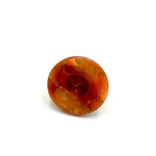 Load image into Gallery viewer, Rusty Red &amp; Copper Fleck Lucite Cocktail Ring
