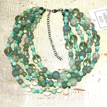 Load image into Gallery viewer, Fresh Mint Sylvie Statement Necklace