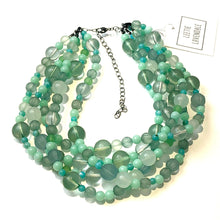 Load image into Gallery viewer, Fresh Mint Sylvie Statement Necklace
