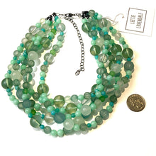Load image into Gallery viewer, Fresh Mint Sylvie Statement Necklace