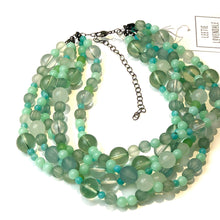 Load image into Gallery viewer, Fresh Mint Sylvie Statement Necklace