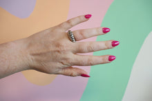 Load image into Gallery viewer, Baguette Titanium Ring
